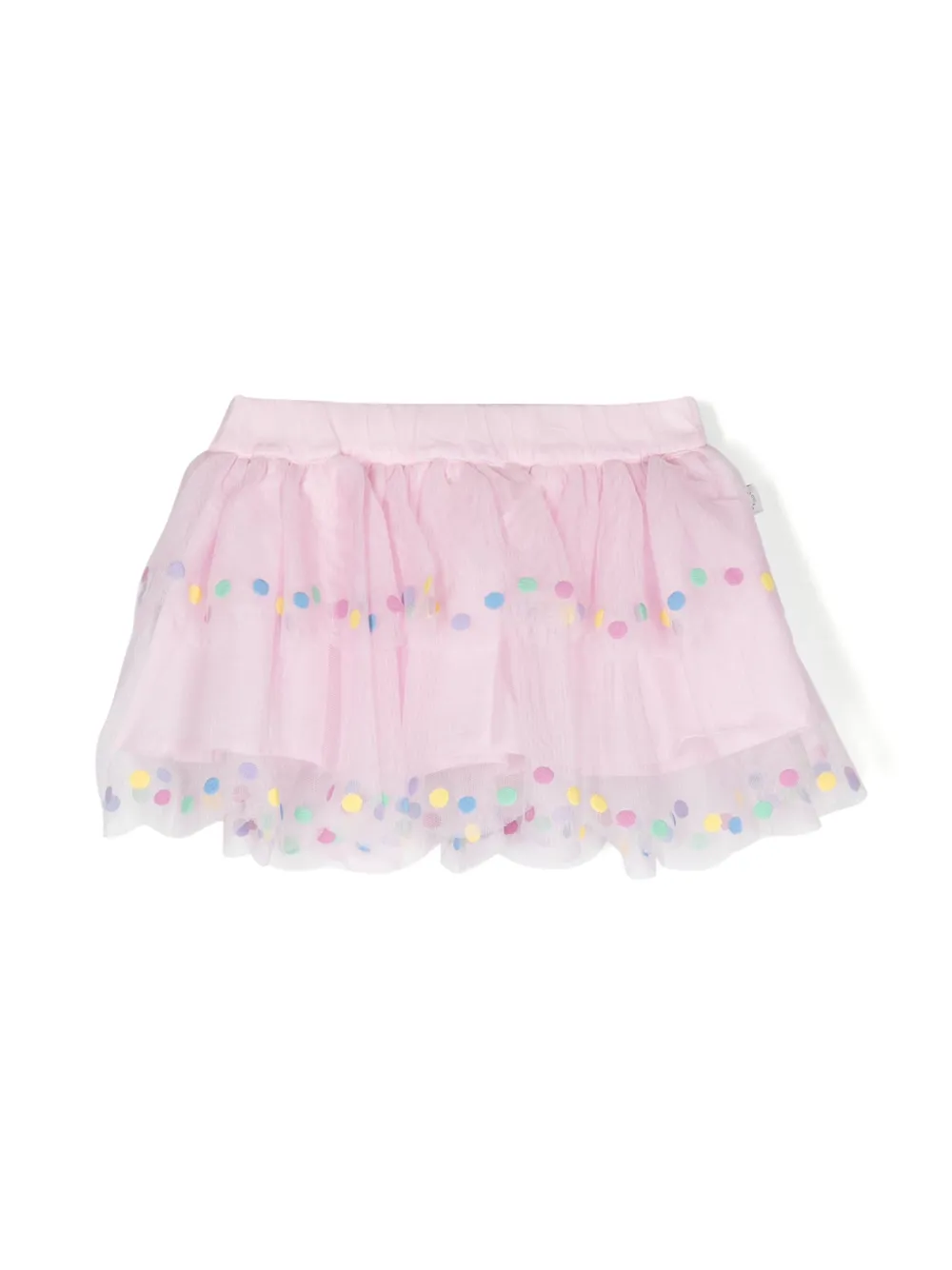 

Юбка с узором в горох Stella McCartney Kids, розовый