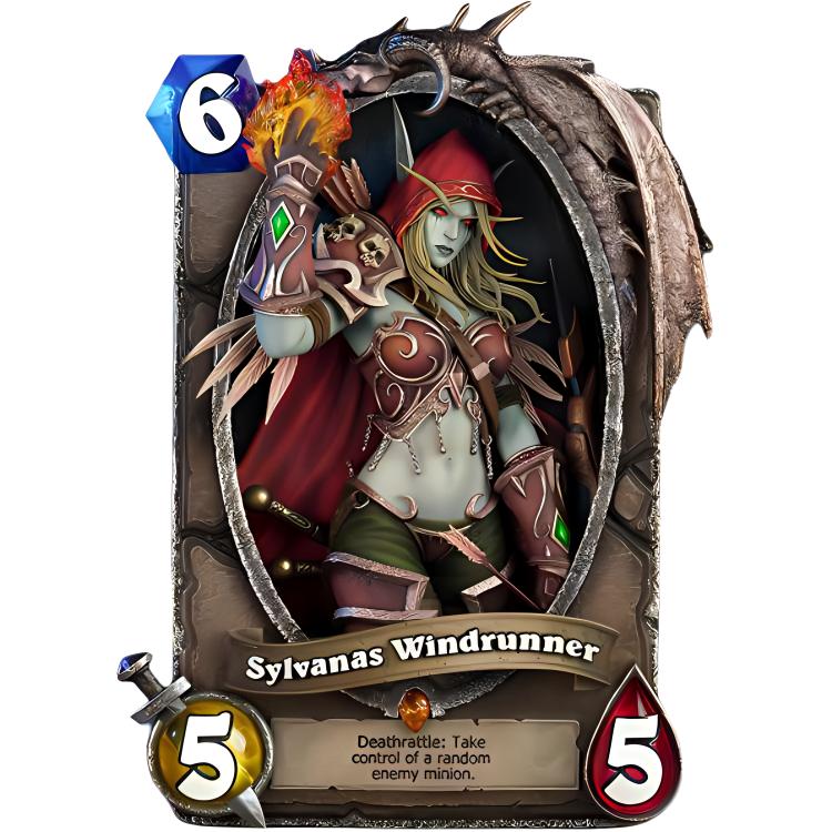 

Sylvanas художественная фоторамка Blizzard