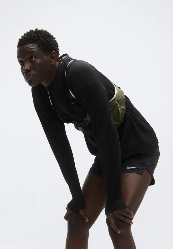 Трейловая флисовая кофта с длинным рукавом Nike Acg, черный/вершинный белый — фото 4