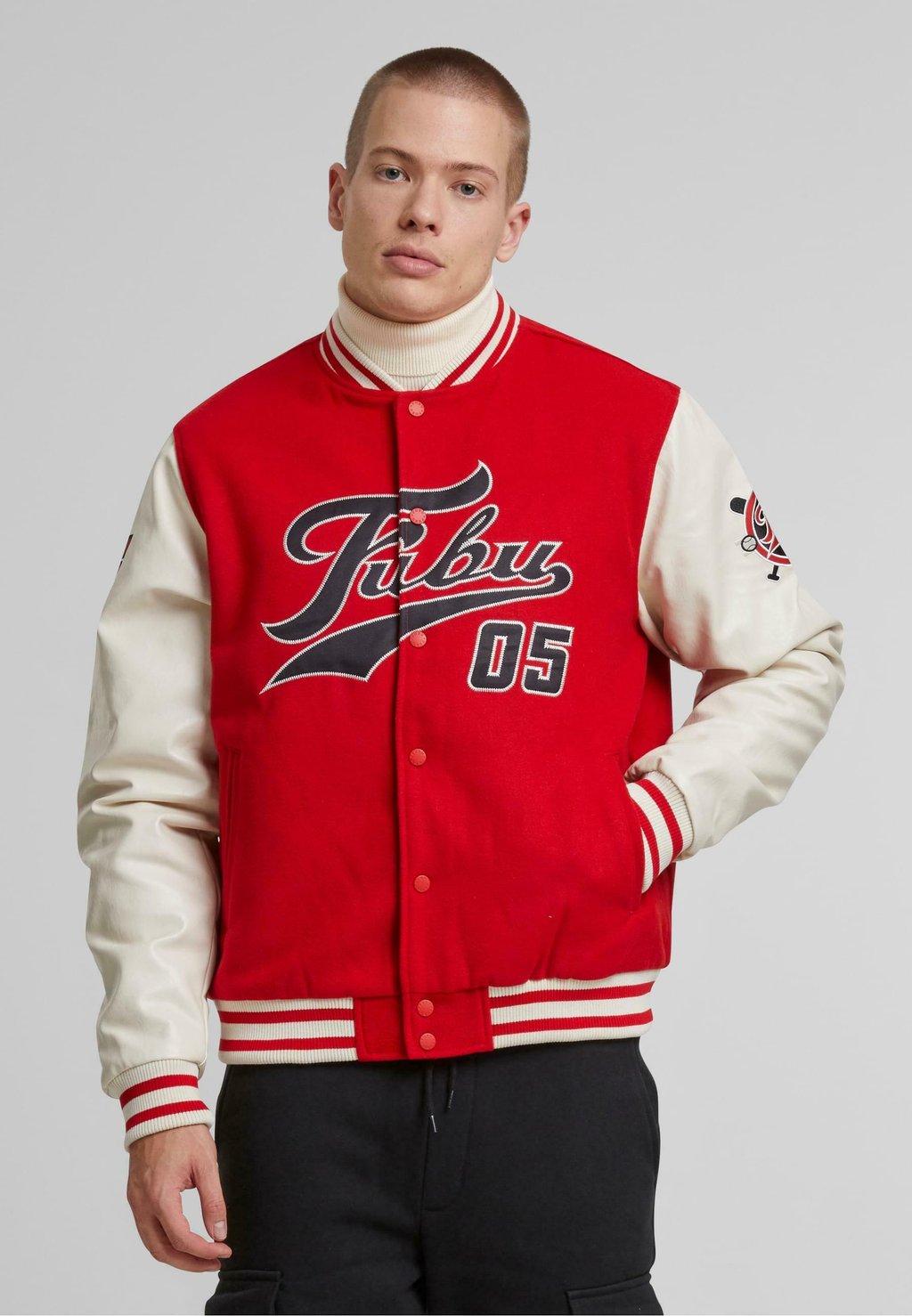 

Куртка-бомбер VARSITY BLOCK COLLEGE FUBU, красный