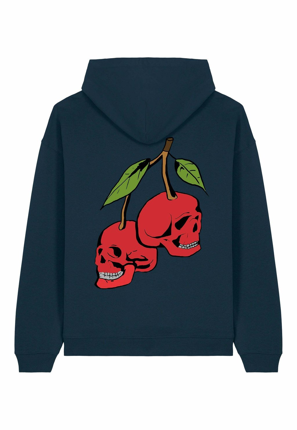 

Толстовка CHERRY BACK PRINT - Hoodie Mira Paris, темно-синий