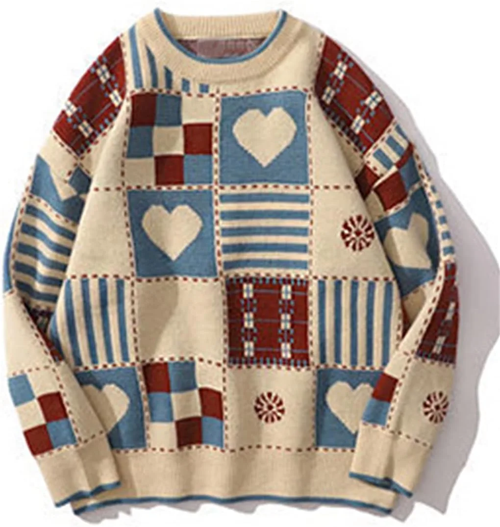 

Мужской свитер в стиле хип-хоп и ретро HEYDHSDC