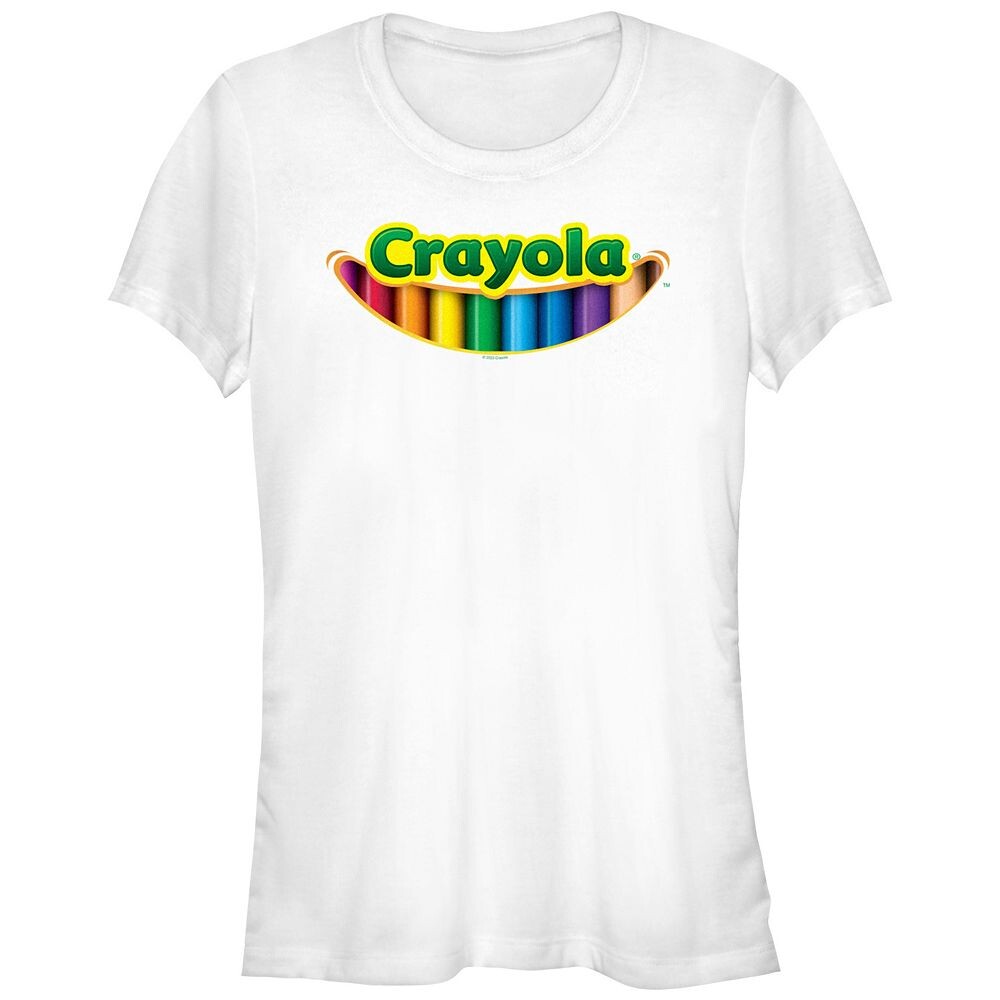 

Футболка с рисунком Crayola Marker's Colors для юниоров, белый