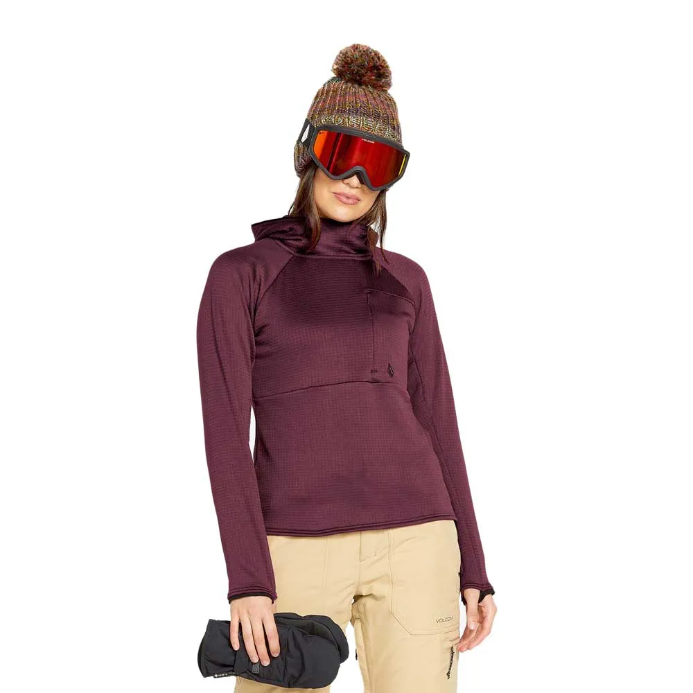 

Флис Volcom Gridlock Balaclava, красный