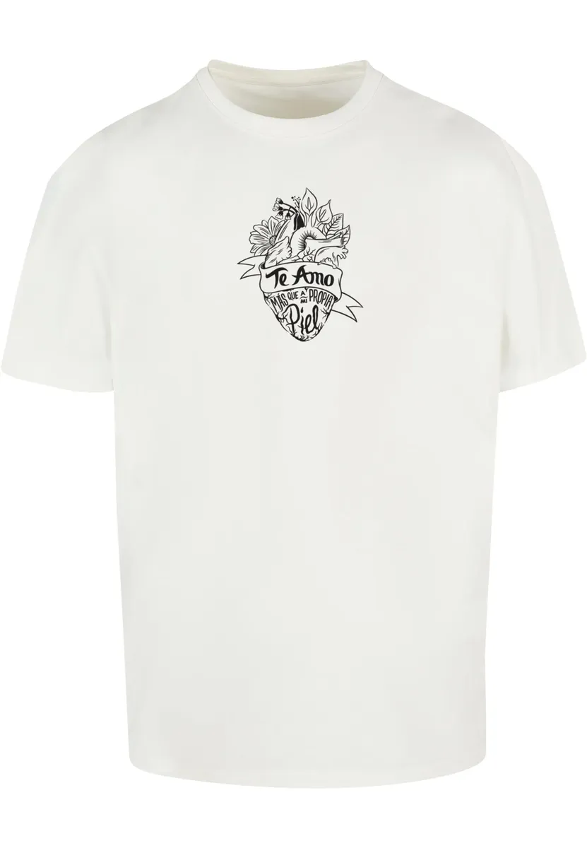 

Футболка Merchcode "Мужская футболка Merchcode Frida Kahlo - Te amo Outline Heavy Oversize Tee", цвет Ready For Dye