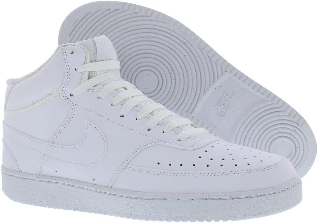 Мужские кроссовки Nike Court Vision Mid Next Nature, белый — фото 2