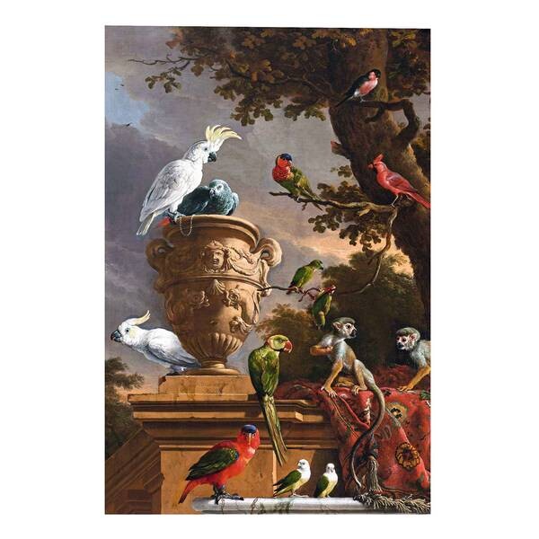 

Картина Reinders De Menagerie Melchior dHondecoeter, разноцветный