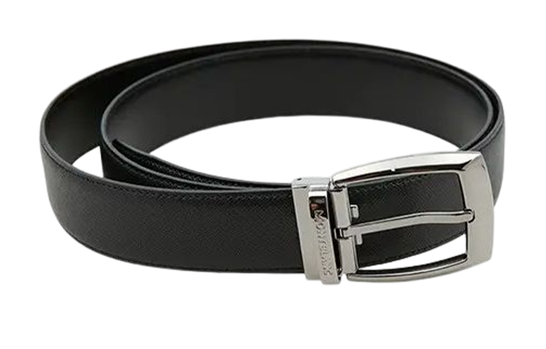 

Кожаный ремень мужской шириной 3,5 см MONTBLANC