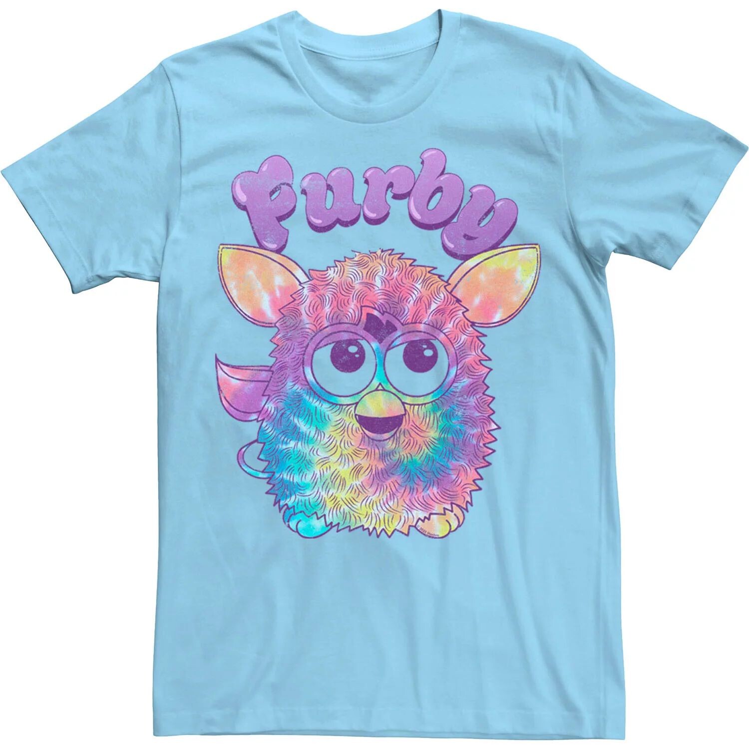 

Мужская футболка Furby Tie Dye Portrait Licensed Character