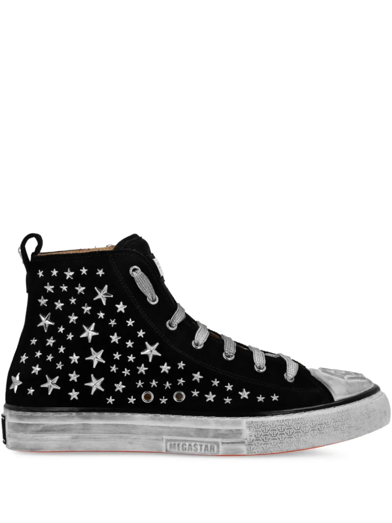 

Кроссовки Philipp Plein Hi-Top Studs, черный