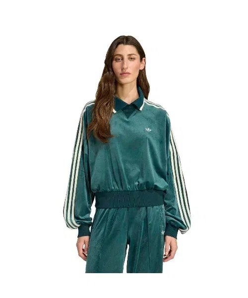 Толстовка adidas Originals x Liberty London из тисненого бархата
