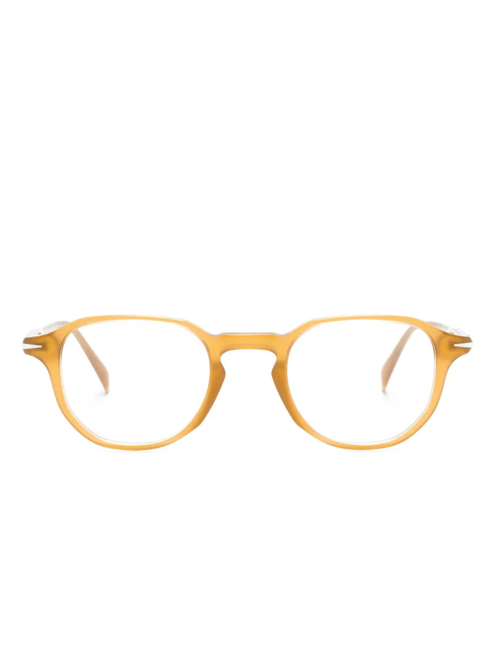 

Очки DB 1140 в круглой оправе Eyewear by David Beckham, коричневый