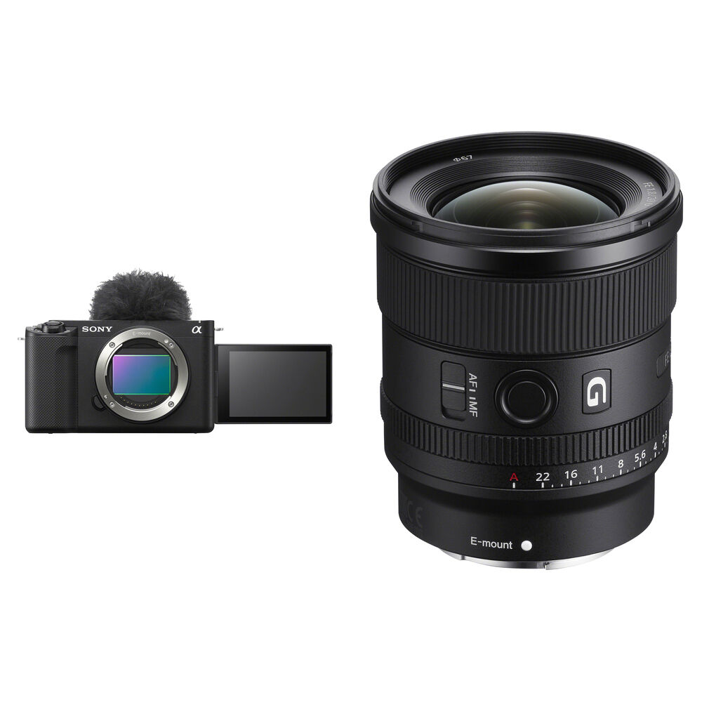 

Беззеркальная камера Sony ZV-E1 Mirrorless Camera with 20mm f/1.8 Lens Kit (Black)