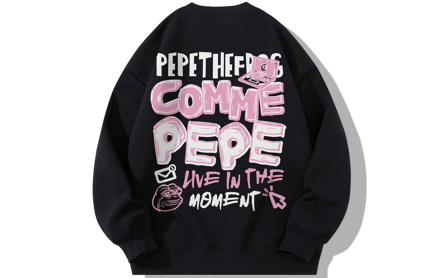 

Свитшот Unisex Pepe The Frog, королевский синий
