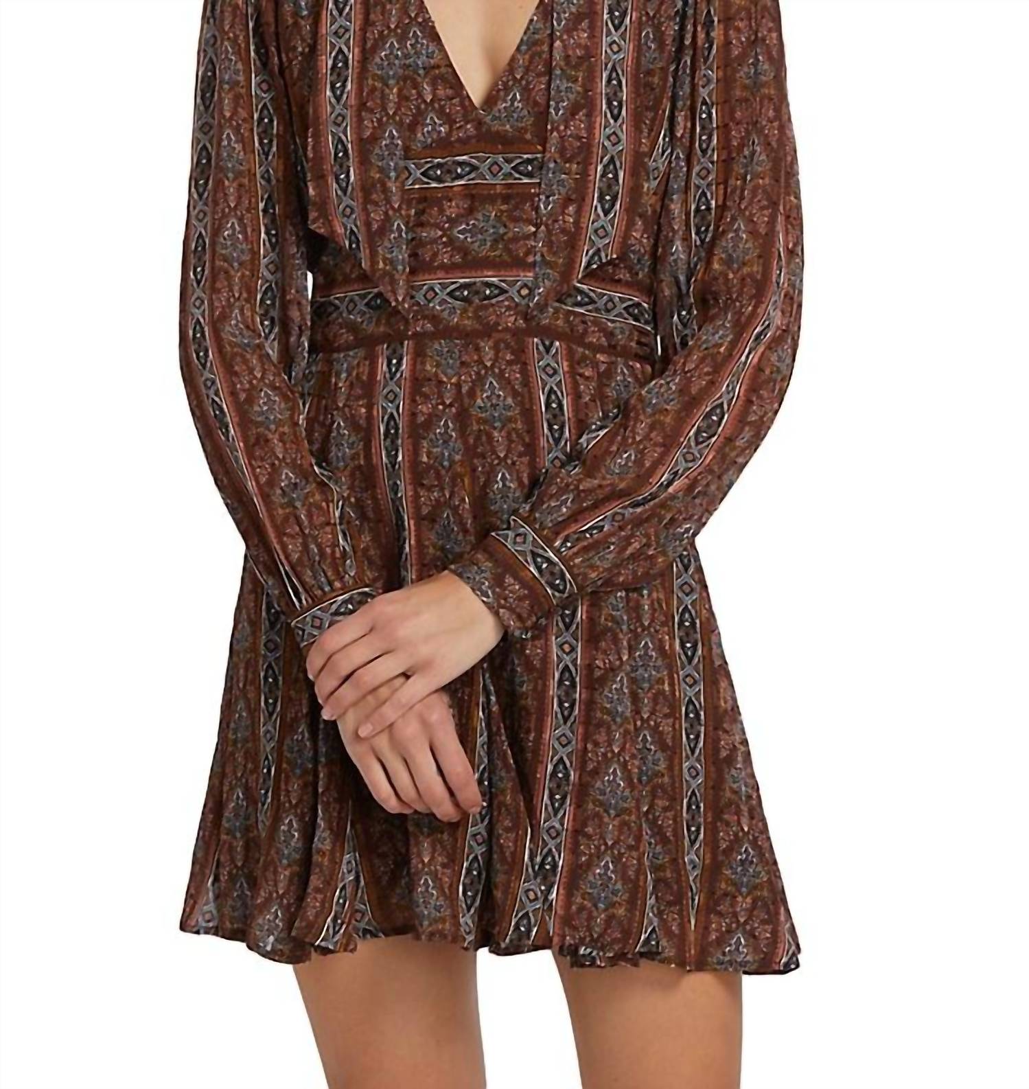 

Paige Платье Bucatini в цвете Landslide Multi