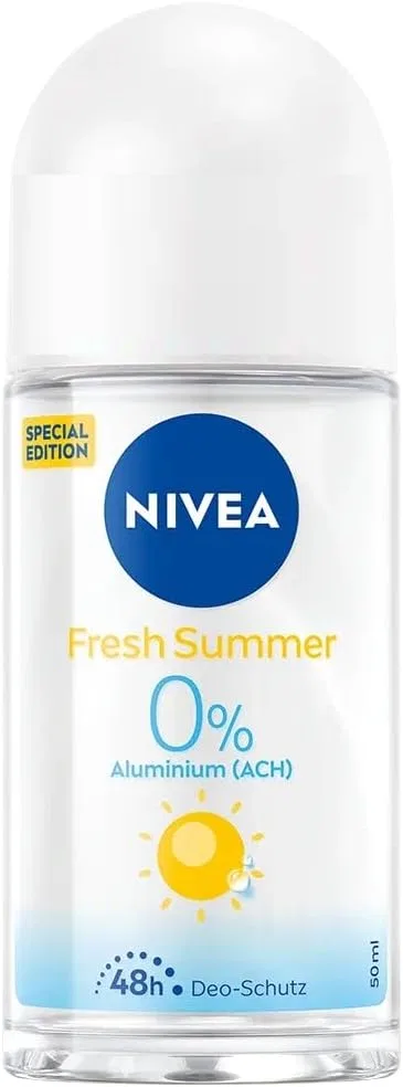 Женский дезодорант-ролик «Fresh Summer» от NIVEA, 6 x 50 мл ‎Nivea