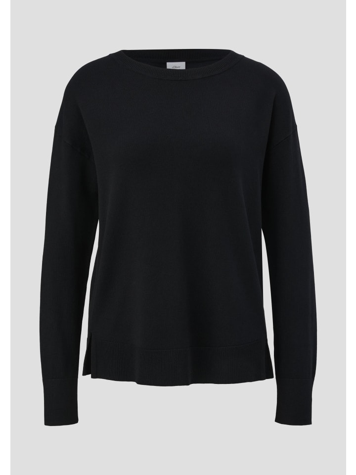 

Вязаный свитер в цвете 9999_черный s.Oliver