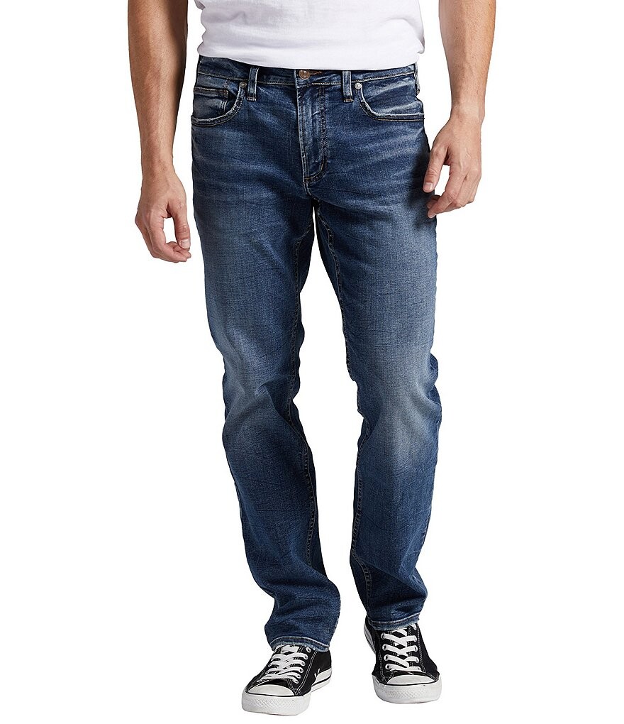 

Джинсы зауженного кроя Silver Jeans Co. Konrad Slim-Fit, синий