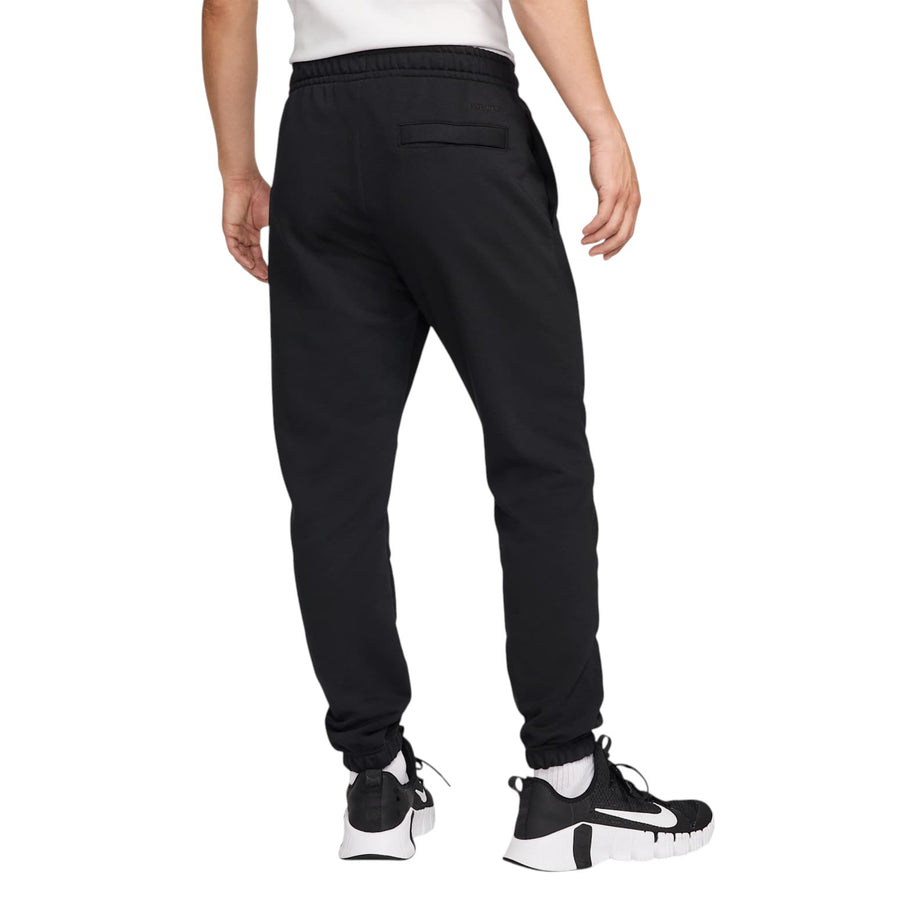 Спортивные брюки Nike Swoosh Dri-FIT Fleece Fitness Joggers Asia Sizing 'Black', черный — фото 2