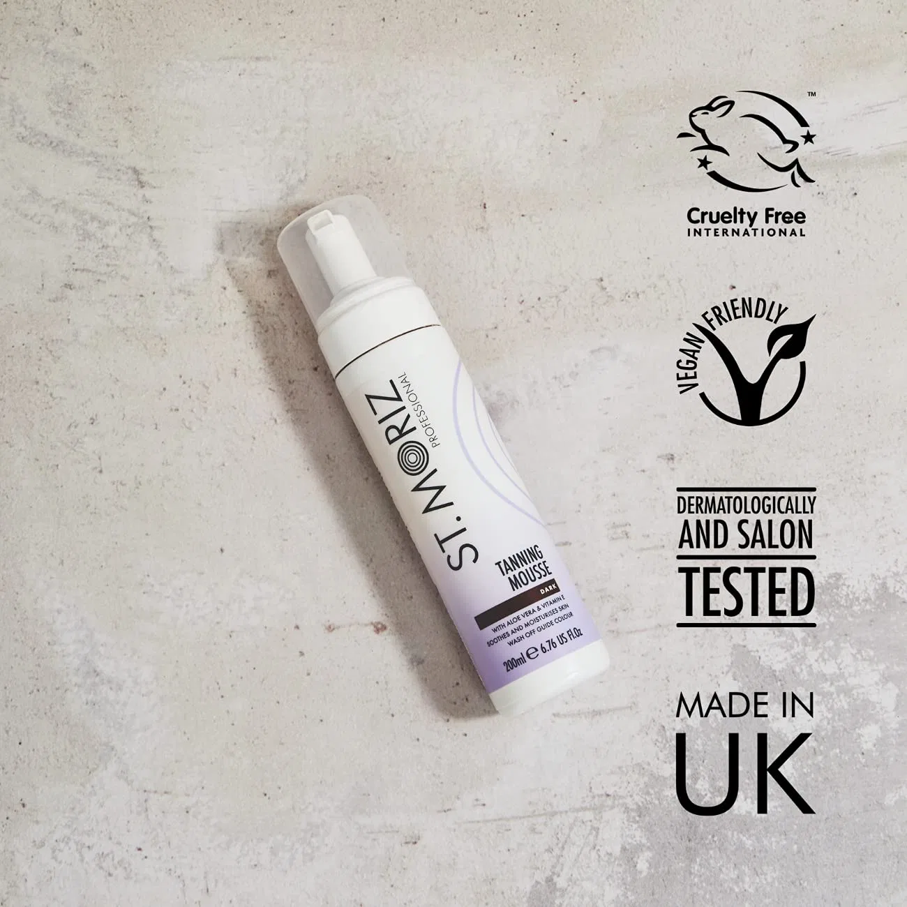 Мусс-автозагар St. Moriz Self-Tanning Mousse Dark, 2 x 200 мл с аппликатором St. Moriz — фото 3