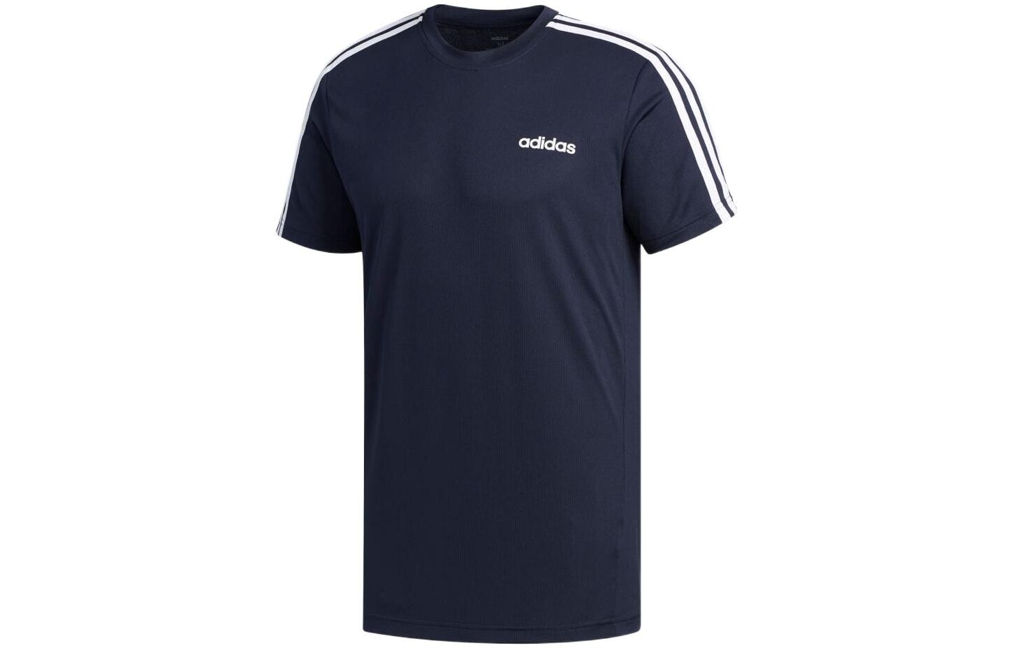 

Футболка мужская темно-синяя Adidas, синий