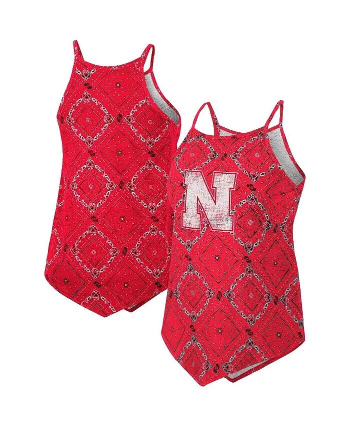 

Женская бандана-майка Nebraska Huskers из коллаборации с Wrangler Scarlet Colosseum
