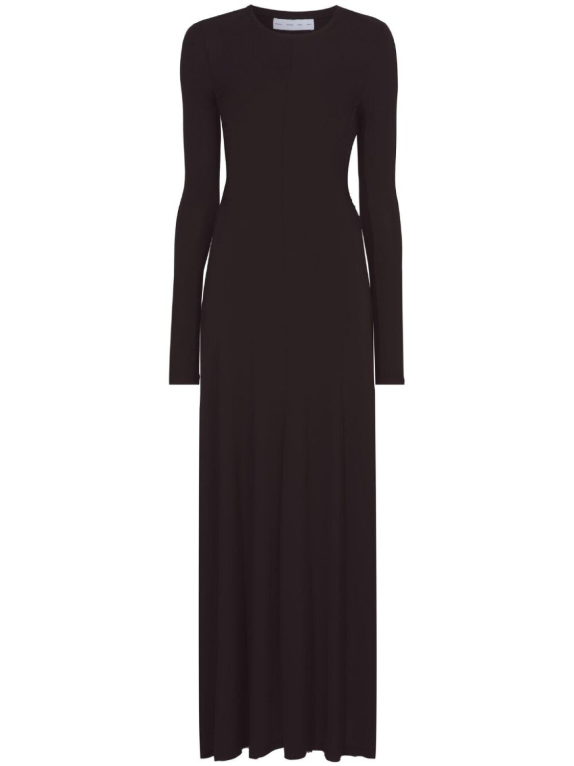 

Proenza Schouler White Label open-back jersey maxi dress, черный