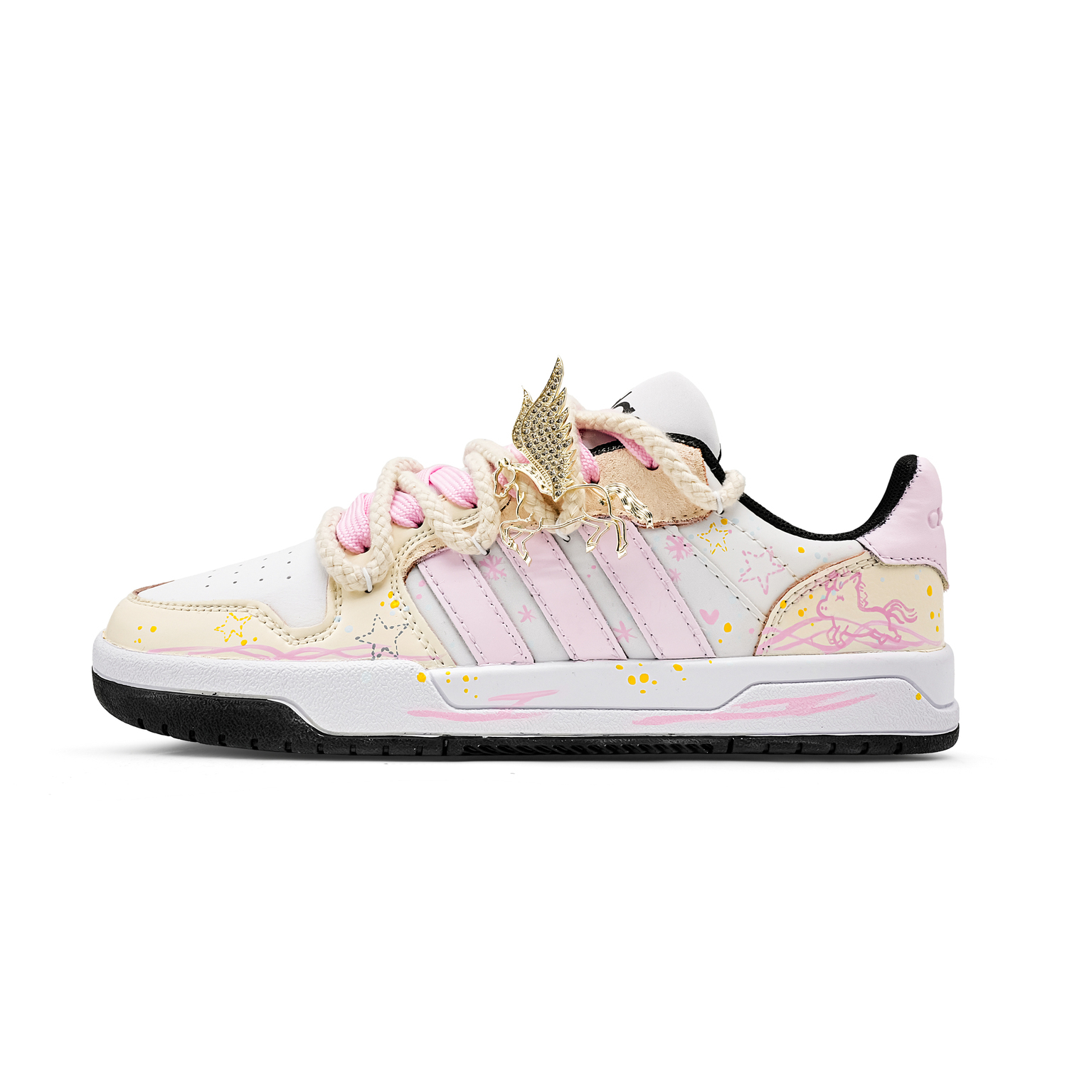 

Adidas ENTRAP Instant Wealth Overnight Coverage Low top Skateboard Shoes Unisex Beige Pink