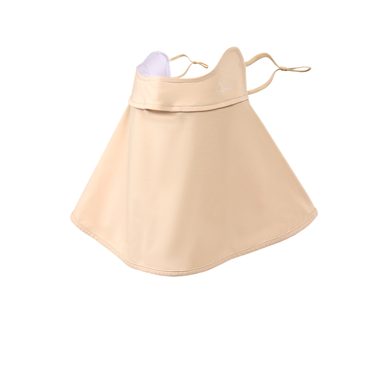 

Маска для защиты от солнца из полиамида для женщин CAMEL, кремовыйy оранжевый