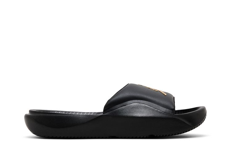 

Кроссовки Jordan Franchise Slide 'Black Metallic Gold', черный