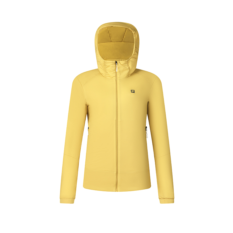 

FILA Желтая горчичная женская куртка пуховик, Yellow Mustard