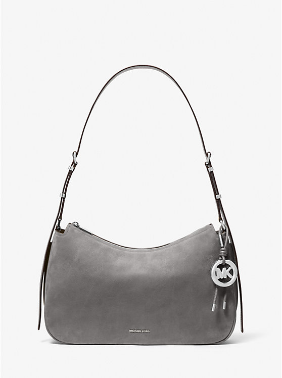 

Средняя сумка Nolita из нубука Michael Kors, серый