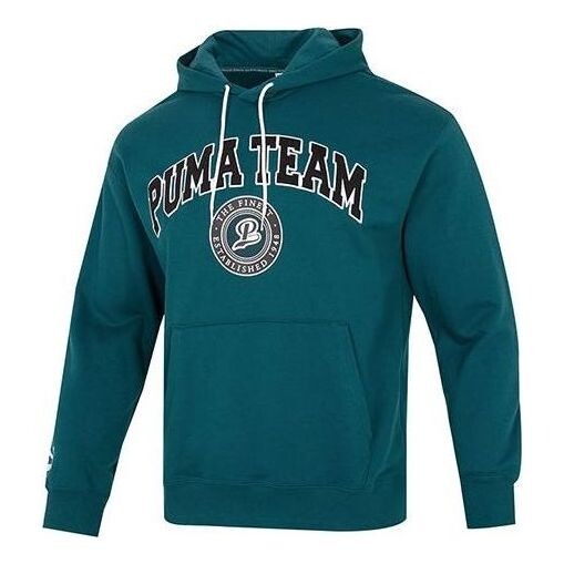 

Толстовка team hoodie 'green' Puma, зеленый