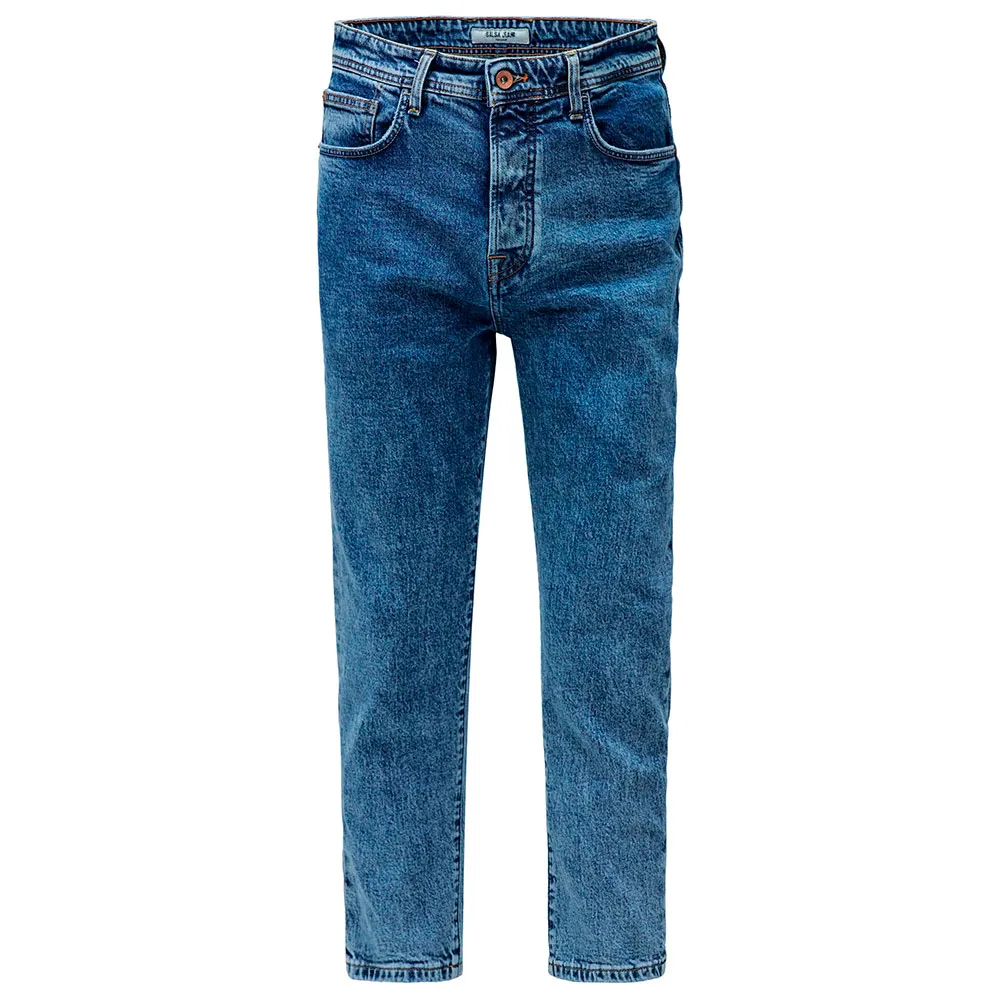 

Джинсы Salsa Jeans 21011004 укороченные, зауженные, синий