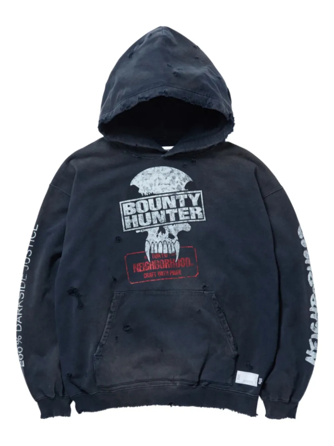 

Толстовка с графическим принтом Neighborhood x Bounty Hunter, черный