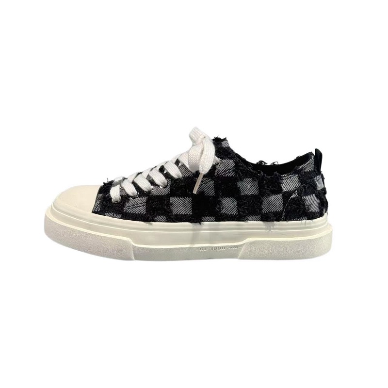 

Износостойкие низкие мужские кроссовки FAPAI, Black Plaid