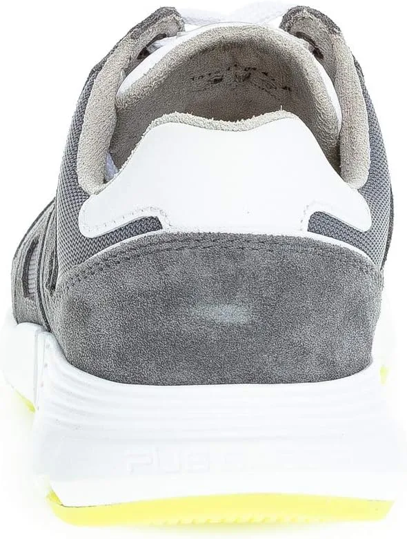 Мужские низкие кроссовки Pius Gabor, сертифицированная кожа, сменная стелька, серый — фото 3