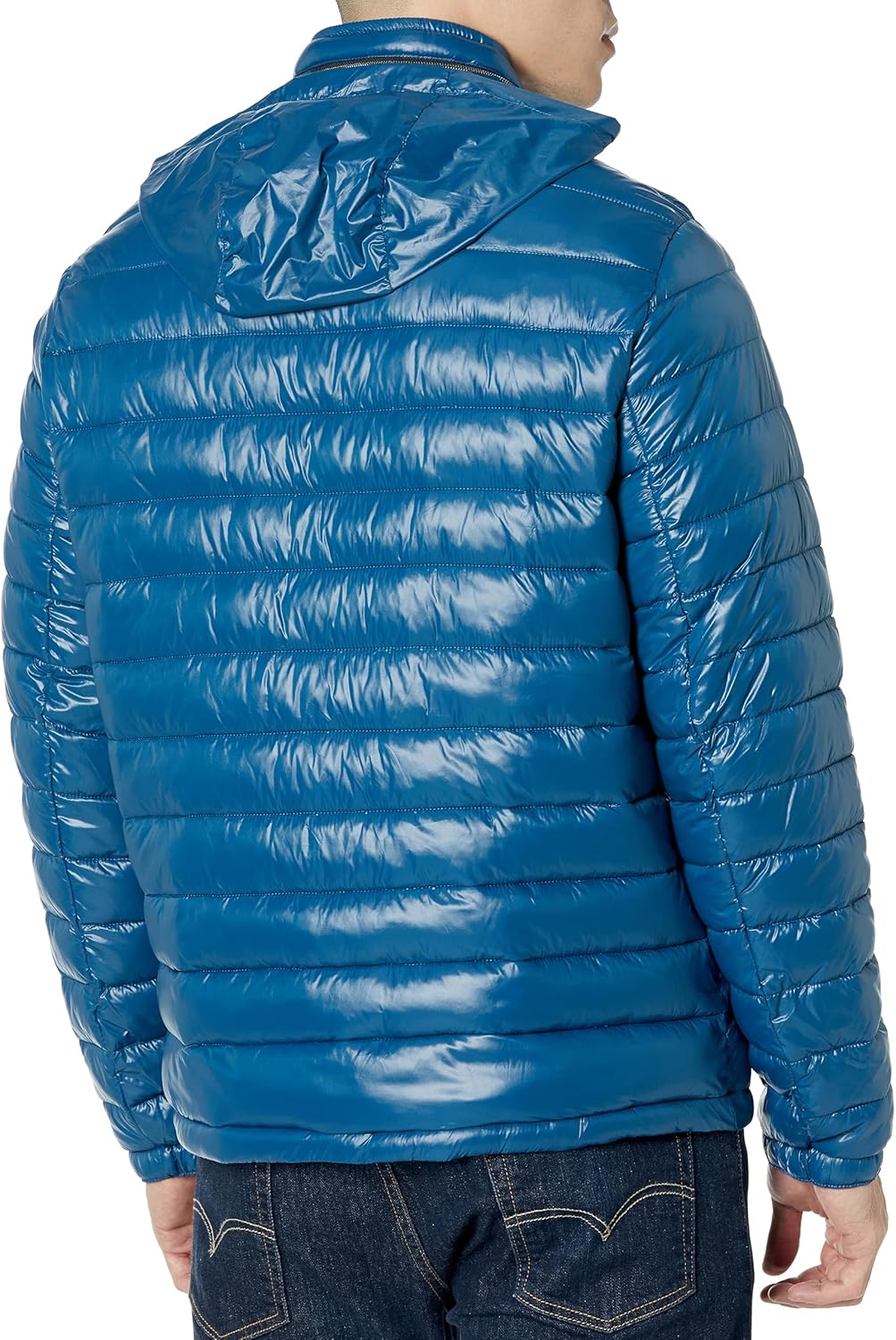 Мужская водонепроницаемая куртка Tommy Hilfiger Ultra Loft Down Alternative, Teal — фото 2