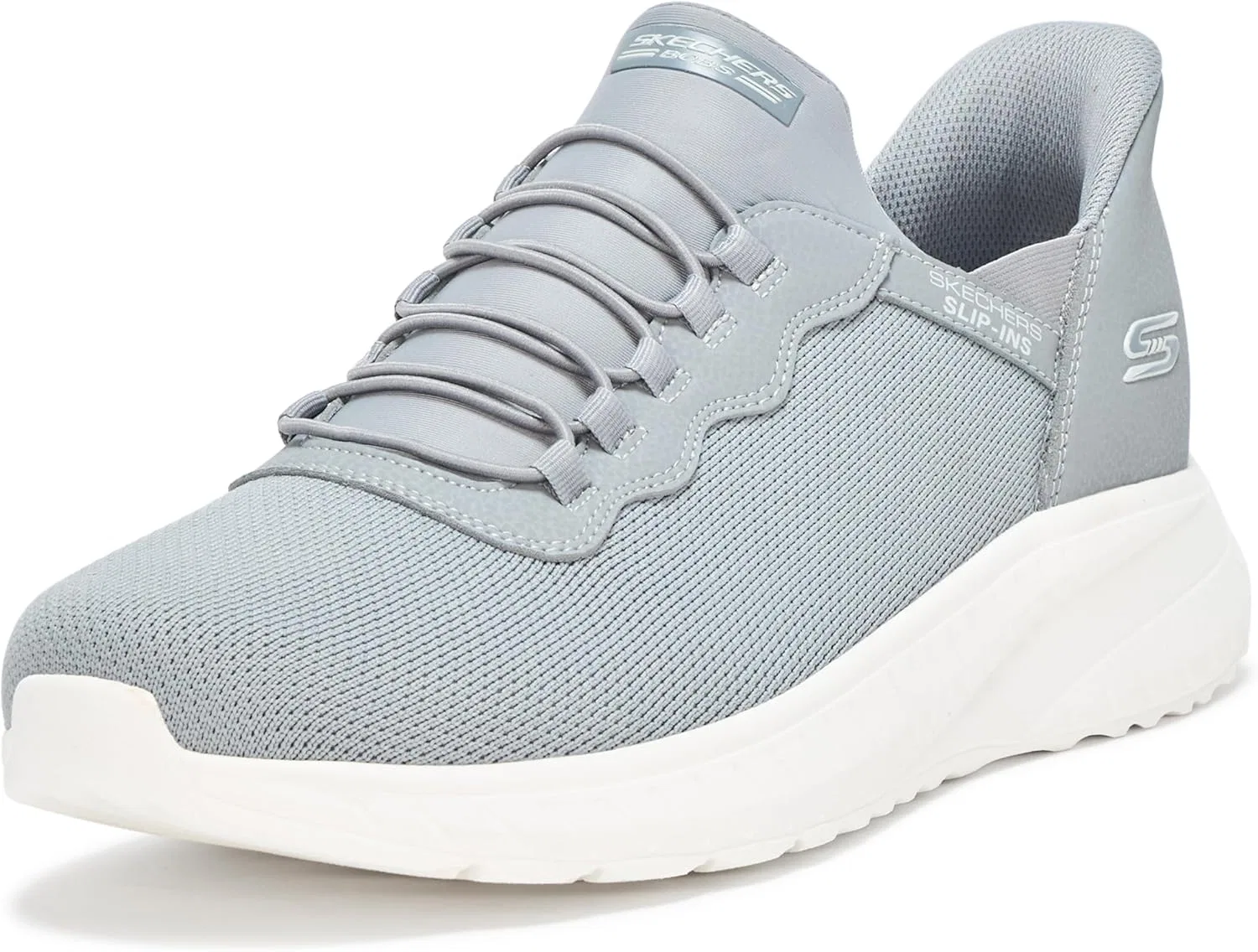 Кроссовки Skechers Herren Hands Free Slip-Ins Bobs Squad Chaos-Daily Hype Sneaker, Gray