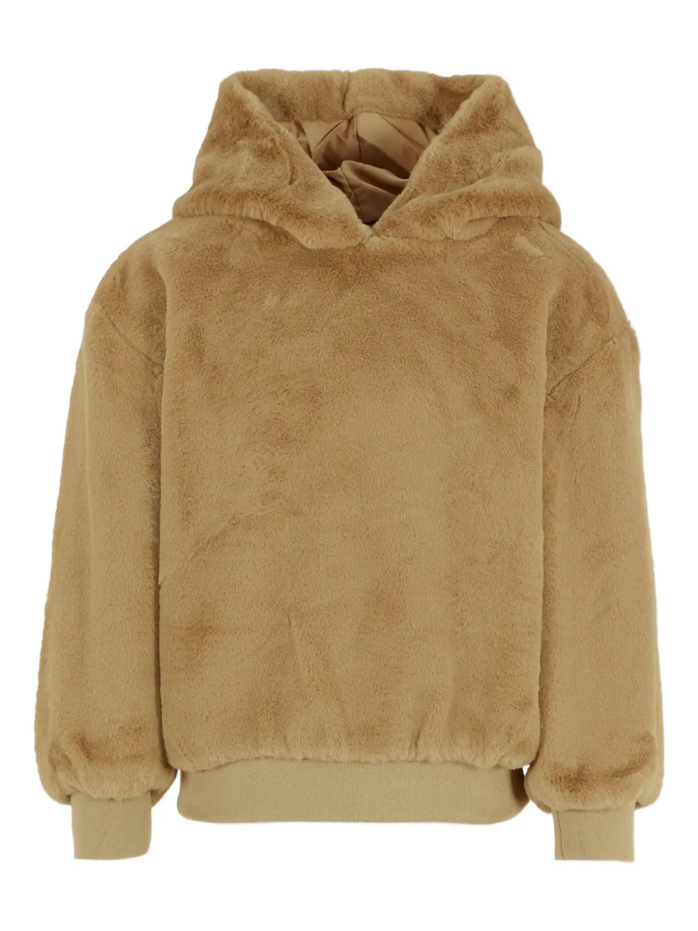 

Толстовка Faux-fur hooded top Molo, нейтральный