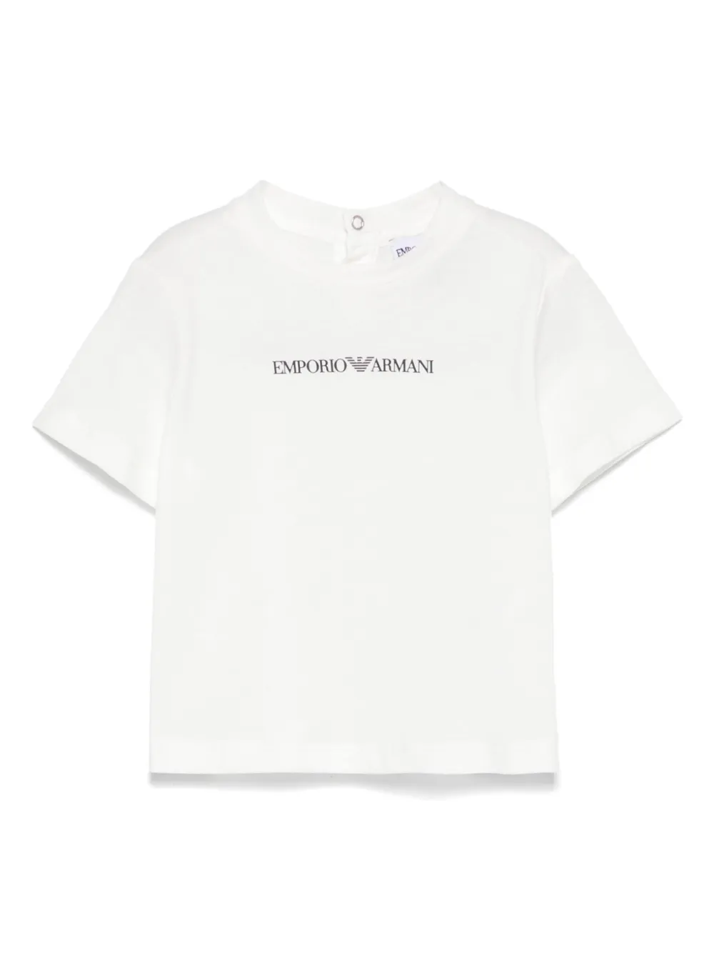 

Футболка с логотипом Emporio Armani Kids, белый