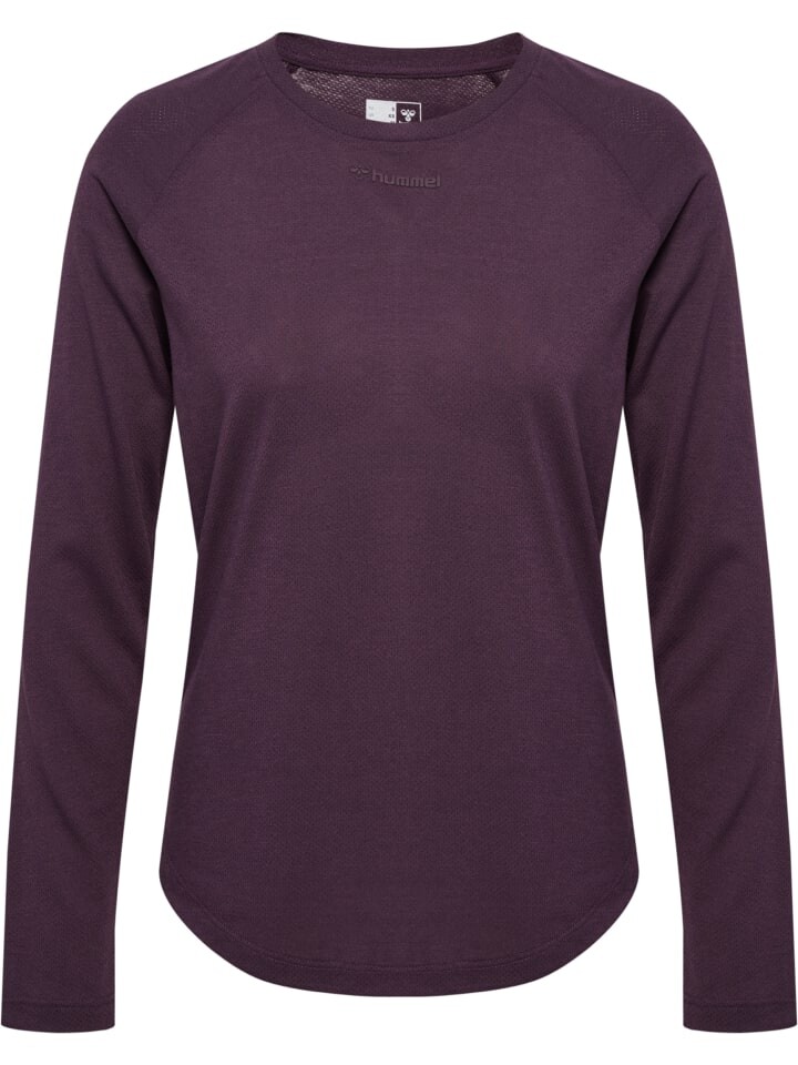 

Спортивная футболка Hummel L/S Raglanärmel Hmlmt Yoga Damen, цвет plum perfect