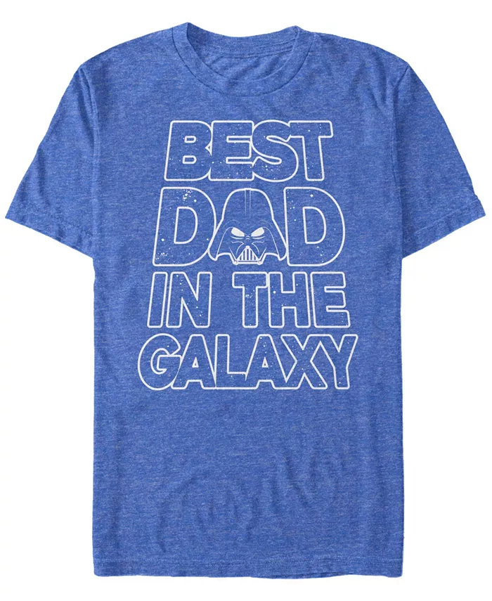 

Мужская футболка Galaxy Dad с коротким рукавом и круглым вырезом Fifth Sun, синий