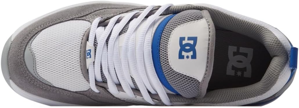 Мужские кроссовки DC Ascend на шнуровке Dc Shoes, белый/черный/серый — фото 4