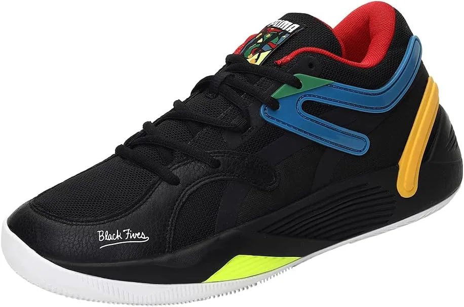 Баскетбольные кроссовки Puma TRC Blaze Court Black Fives унисекс