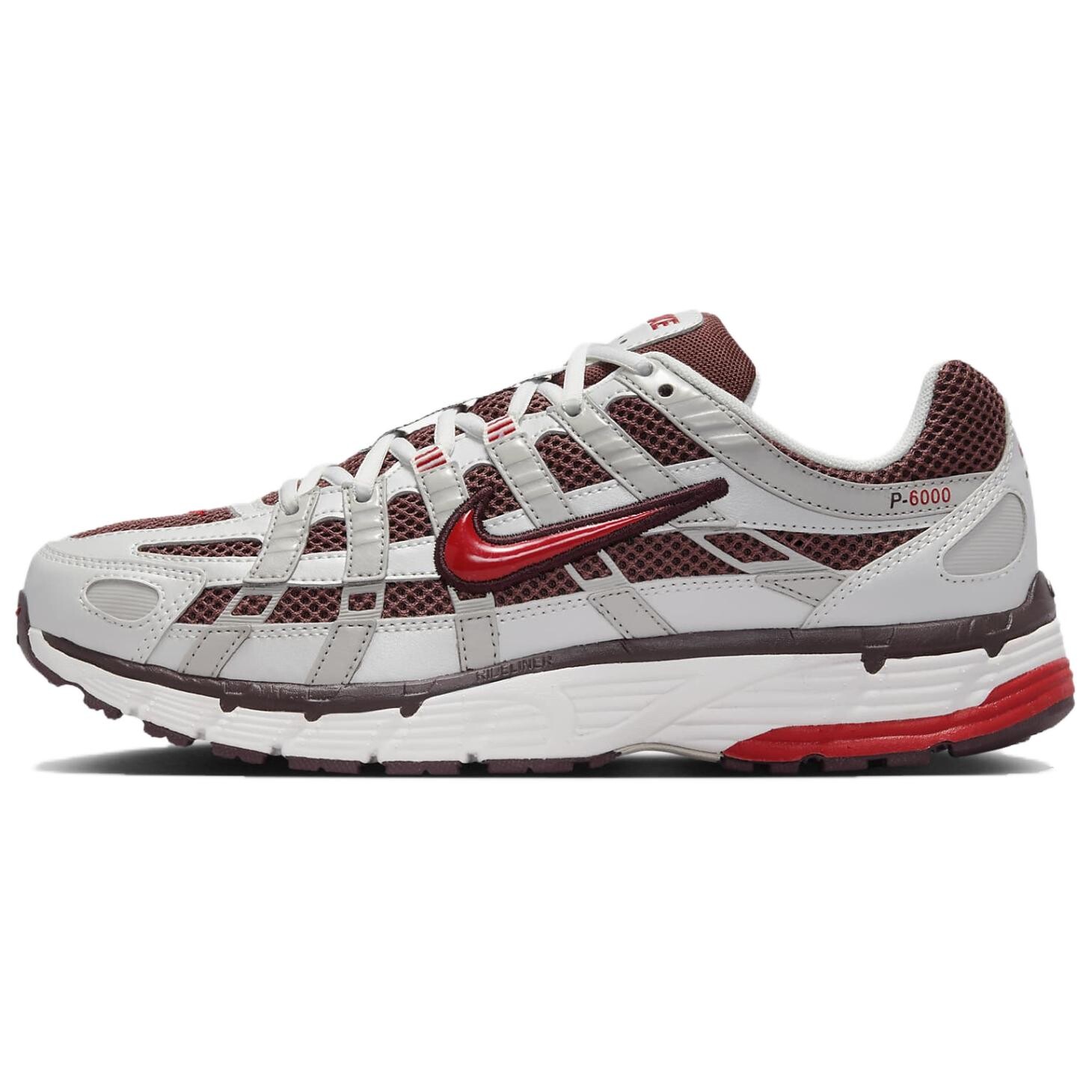 

Кроссовки P-6000 унисекс с низким верхом серебристо-красные Nike
