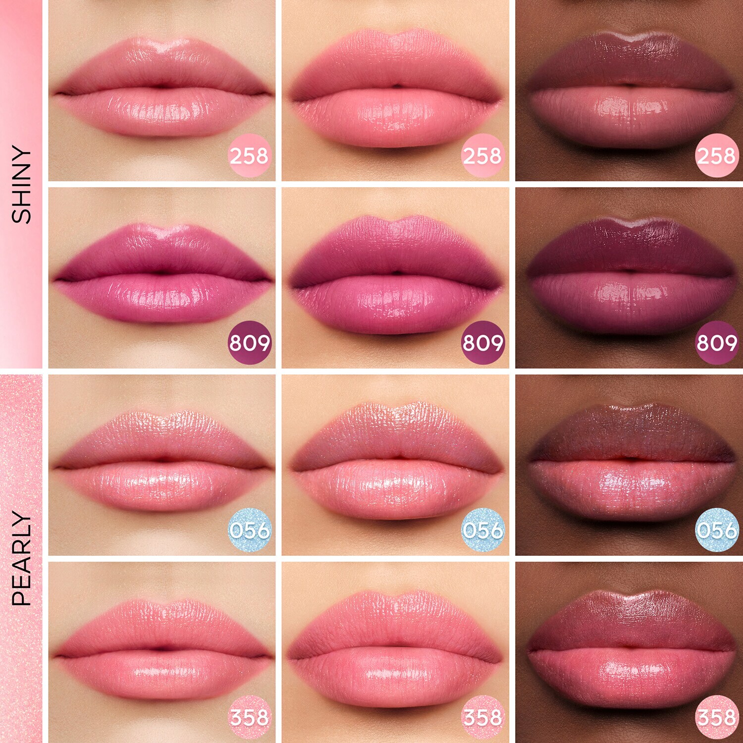Бальзам для губ KissKiss Bee Glow Guerlain, 358 Pearly Rose (3.2 g) — фото 2