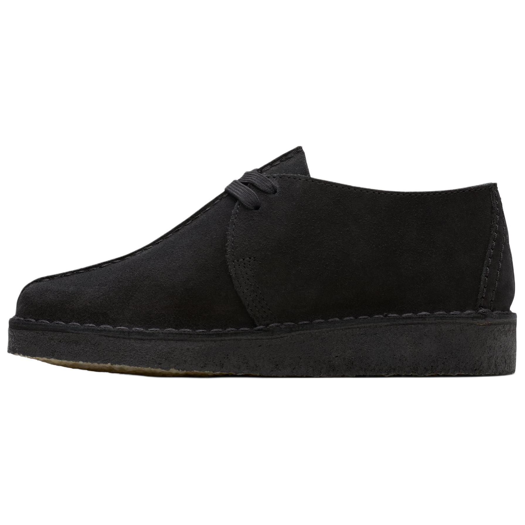 

Замшевые ботинки-пустынники Originals Wallabee со шнуровкой Clarks, Black