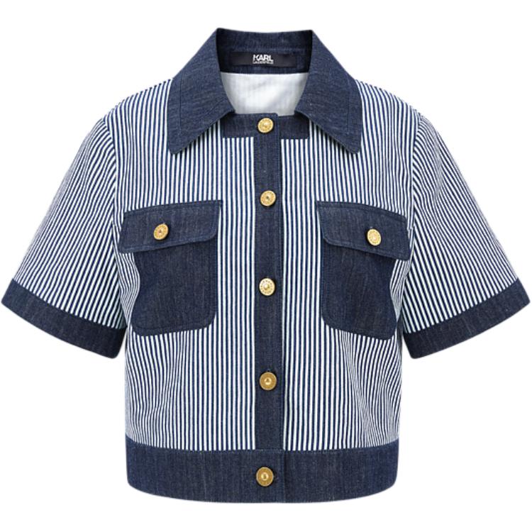 

KARL LAGERFELD / Karl Lagerfeld Jeans Рубашка KARL LAGERFELD женская синяя