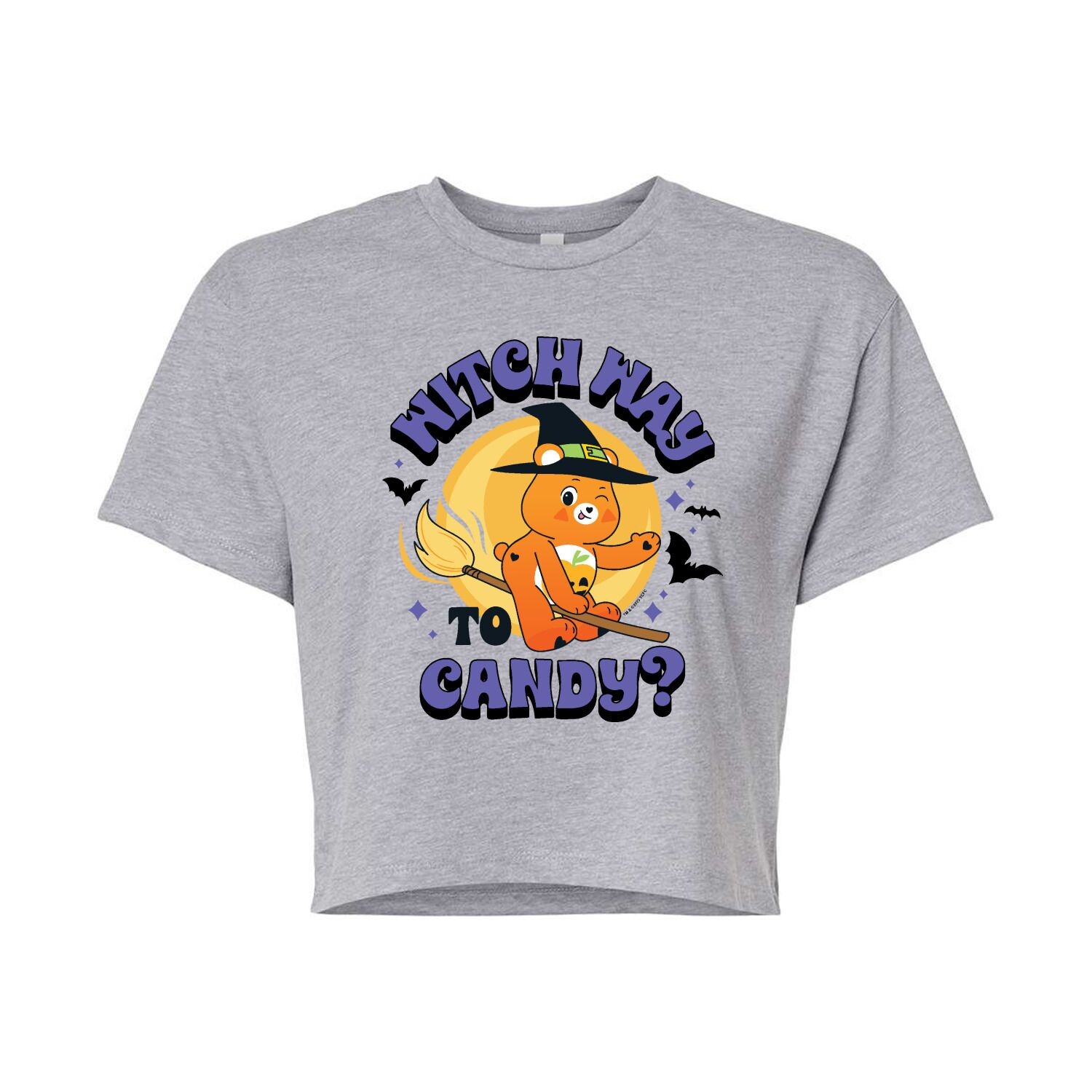 

Футболка с рисунком «Care Bears Unlock The Magic Witch Way» для юниоров Licensed Character, серый